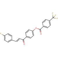 CAS:279691-57-5 | PC31929 | 4-[3-(4-fluorophenyl)acryloyl]phenyl 4-(trifluoromethyl)benzoate