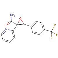 CAS:278610-37-0 | PC31937 | 2-(2-pyridyl)-3-[4-(trifluoromethyl)phenyl]oxirane-2-carboxamide