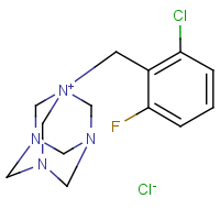 CAS: 848611-91-6 | PC31948 | 1-(2-chloro-6-fluorobenzyl)-3,5,7-triaza-1-azoniatricyclo[3.3.1.1~3,7~]decane chloride