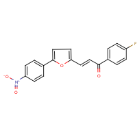 CAS:153853-36-2 | PC31958 | 1-(4-fluorophenyl)-3-[5-(4-nitrophenyl)-2-furyl]prop-2-en-1-one