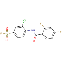 CAS: 284664-83-1 | PC31971 | 3-chloro-4-[(2,4-difluorobenzoyl)amino]benzene-1-sulphonyl fluoride