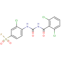CAS: 284674-49-3 | PC31973 | 3-chloro-4-({[(2,6-dichlorobenzoyl)amino]carbonyl}amino)benzenesulphonyl fluoride