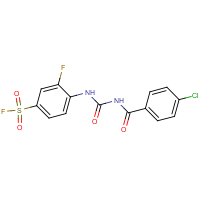 CAS: 284674-50-6 | PC31974 | 4-({[(4-chlorobenzoyl)amino]carbonyl}amino)-3-fluorobenzene-1-sulphonyl fluoride