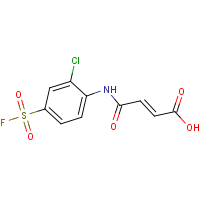 CAS: 680213-38-1 | PC31978 | 4-(2-chloro-4-fluorosulphonylanilino)-4-oxobut-2-enoic acid