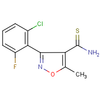 CAS:175204-42-9 | PC31994 | 3-(2-Chloro-6-fluorophenyl)-5-methylisoxazole-4-carbothioamide