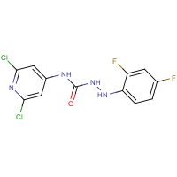CAS:286436-18-8 | PC32004 | N1-(2,6-dichloro-4-pyridyl)-2-(2,4-difluorophenyl)hydrazine-1-carboxamide