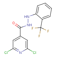 CAS:286832-90-4 | PC32005 | N'4-[2-(trifluoromethyl)phenyl]-2,6-dichloropyridine-4-carbohydrazide