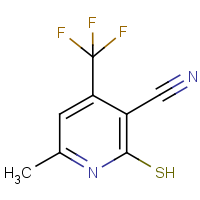 CAS: 182127-92-0 | PC32008 | 2-mercapto-6-methyl-4-(trifluoromethyl)nicotinonitrile