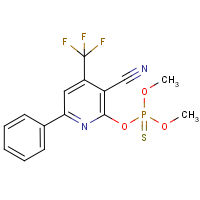 CAS:287923-54-0 | PC32011 | 2-[(dimethoxyphosphorothioyl)oxy]-6-phenyl-4-(trifluoromethyl)nicotinonitrile