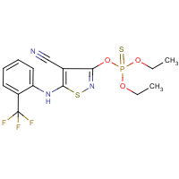 CAS:287196-93-4 | PC32014 | 3-[(diethoxyphosphorothioyl)oxy]-5-[2-(trifluoromethyl)anilino]isothiazole-4-carbonitrile