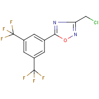 CAS:287198-14-5 | PC32017 | 5-[3,5-bis(trifluoromethyl)phenyl]-3-(chloromethyl)-1,2,4-oxadiazole