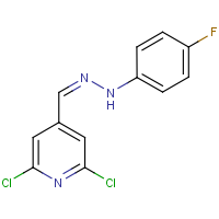 CAS:680213-63-2 | PC32019 | 2,6-dichloroisonicotinaldehyde N-(4-fluorophenyl)hydrazone