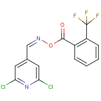 CAS:287917-94-6 | PC32022 | 2,6-dichloro-4-[({[2-(trifluoromethyl)benzoyl]oxy}imino)methyl]pyridine