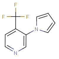 CAS: 288161-05-7 | PC32027 | 3-(1H-Pyrrol-1-yl)-4-(trifluoromethyl)pyridine