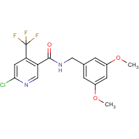 CAS: 680213-68-7 | PC32031 | 6-Chloro-N-(3,5-dimethoxybenzyl)-4-(trifluoromethyl)nicotinamide