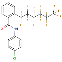 CAS: 680213-69-8 | PC32032 | N-(4-chlorophenyl)-2-(1,1,2,2,3,3,4,4,5,5,6,6,6-tridecafluorohexyl)benzamide