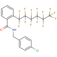 CAS: 680213-78-9 | PC32044 | N-(4-chlorobenzyl)-2-(1,1,2,2,3,3,4,4,5,5,6,6,6-tridecafluorohexyl)benzamide