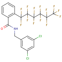 CAS: 680213-80-3 | PC32046 | N-(3,5-dichlorobenzyl)-2-(1,1,2,2,3,3,4,4,5,5,6,6,6-tridecafluorohexyl)benzamide