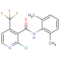 CAS: 680213-81-4 | PC32047 | 2-chloro-N-(2,6-dimethylphenyl)-4-(trifluoromethyl)nicotinamide