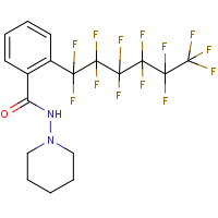 CAS:680213-83-6 | PC32049 | N-piperidino-2-(1,1,2,2,3,3,4,4,5,5,6,6,6-tridecafluorohexyl)benzamide