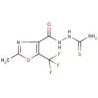 CAS:680213-84-7 | PC32052 | 2-{[2-methyl-5-(trifluoromethyl)-1,3-oxazol-4-yl]carbonyl}hydrazine-1-carbothioamide