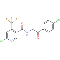 CAS: 287978-96-5 | PC32060 | N3-[2-(4-chlorophenyl)-2-oxoethyl]-6-chloro-4-(trifluoromethyl)nicotinamide
