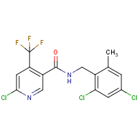 CAS: 288246-17-3 | PC32074 | 6-chloro-N-(2,4-dichloro-6-methylbenzyl)-4-(trifluoromethyl)nicotinamide