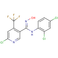CAS:288247-33-6 | PC32087 | 6-chloro-N-(2,4-dichlorophenyl)-N'-hydroxy-4-(trifluoromethyl)pyridine-3-carboximidamide