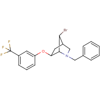 CAS:295787-39-2 | PC32098 | 2-benzyl-7-bromo-6-[3-(trifluoromethyl)phenoxy]-2-azabicyclo[2.2.1]heptane