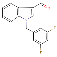 CAS:301822-68-4 | PC32116 | 1-(3,5-difluorobenzyl)-1H-indole-3-carboxaldehyde