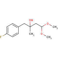 CAS: 130723-18-1 | PC32118 | 1-(4-fluorophenyl)-4,4-dimethoxy-2-methylbutan-2-ol