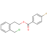 CAS: 303187-84-0 | PC32121 | 2-(chloromethyl)phenethyl 4-fluorobenzoate