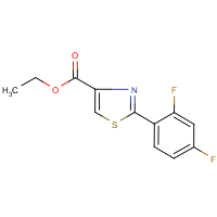 CAS:175276-93-4 | PC3213 | Ethyl 2-(2,4-difluorophenyl)thiazole-4-carboxylate