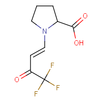 CAS: 133992-80-0 | PC32139 | 1-(4,4,4-Trifluoro-3-oxobut-1-enyl)pyrrolidine-2-carboxylic acid