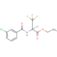 CAS: 317843-85-9 | PC32149 | ethyl 2-chloro-2-[(3-chlorobenzoyl)amino]-3,3,3-trifluoropropanoate