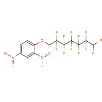 CAS:10368-42-0 | PC32154 | 7-(2,4-dinitrophenoxy)-1,1,2,2,3,3,4,4,5,5,6,6-dodecafluoroheptane
