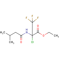 CAS:329182-55-0 | PC32168 | ethyl 2-chloro-3,3,3-trifluoro-2-[(3-methylbutanoyl)amino]propanoate