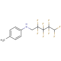 CAS:133384-11-9 | PC32173 | N1-(2,2,3,3,4,4,5,5-octafluoropentyl)-4-methylaniline