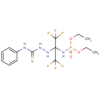 CAS:213257-88-6 | PC32183 | 2-(diethylphosphonatoamino)-1,1,1,3,3,3-hexafluoro-2-(N1-phenylhydrazine-1-carbothioamido)propane