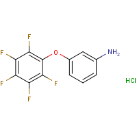CAS:331632-58-7 | PC32192 | 3-(2,3,4,5,6-pentafluorophenoxy)aniline hydrochloride