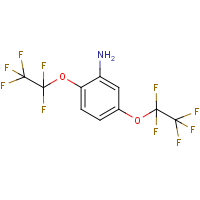 CAS: 34065-82-2 | PC32195 | 2,5-di(1,1,2,2,2-pentafluoroethoxy)aniline