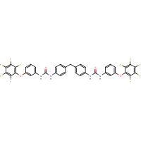 CAS: 333408-54-1 | PC32202 | N-{4-[4-({[3-(2,3,4,5,6-pentafluorophenoxy)anilino]carbonyl}amino)benzyl]phenyl}-N'-[3-(2,3,4,5,6-pentafluorophenoxy)phenyl]urea