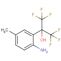 CAS: 1992-07-0 | PC32210 | 2-(2-Amino-5-methylphenyl)-1,1,1,3,3,3-hexafluoro-2-propanol