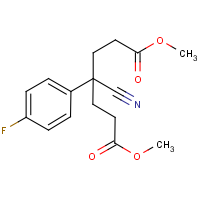 CAS: 56326-92-2 | PC32218 | dimethyl 4-cyano-4-(4-fluorophenyl)heptanedioate