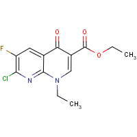 CAS: 79286-86-5 | PC32221 | Ethyl 7-chloro-1-ethyl-6-fluoro-4-oxo-1,4-dihydro[1,8]naphthyridine-3-carboxylate