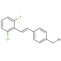 CAS: 680214-59-9 | PC32242 | 2-[4-(bromomethyl)styryl]-1-chloro-3-fluorobenzene