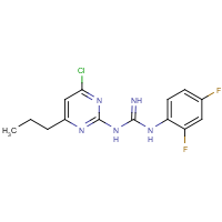 CAS:680214-82-8 | PC32252 | N-(4-chloro-6-propylpyrimidin-2-yl)-N'-(2,4-difluorophenyl)guanidine