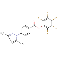 CAS:941717-00-6 | PC3226 | Pentafluorophenyl 4-(3,5-dimethyl-1H-pyrazol-1-yl)benzoate