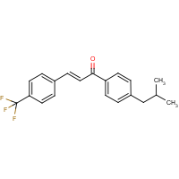 CAS:175205-28-4 | PC32273 | 1-(4-Isobutylphenyl)-3-[4-(trifluoromethyl)phenyl]prop-2-en-1-one