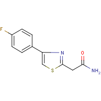 CAS:342405-30-5 | PC32293 | 2-[4-(4-fluorophenyl)-1,3-thiazol-2-yl]acetamide